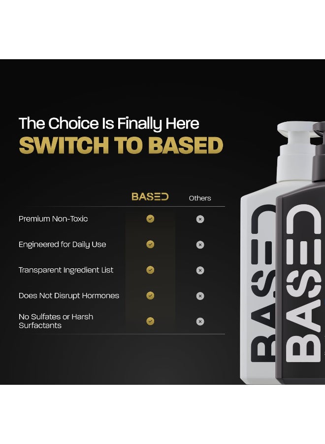 Based Daily Facial Cleanser for Men - Deep Cleaning Formula with Bamboo Charcoal & Willow Bark - Removes Buildup Without Stripping - Clear Skin (6.8 Fl Oz Pack of 1) - Image 5